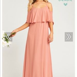 Show Me Your Mumu Caitlin Ruffle Maxi Dress